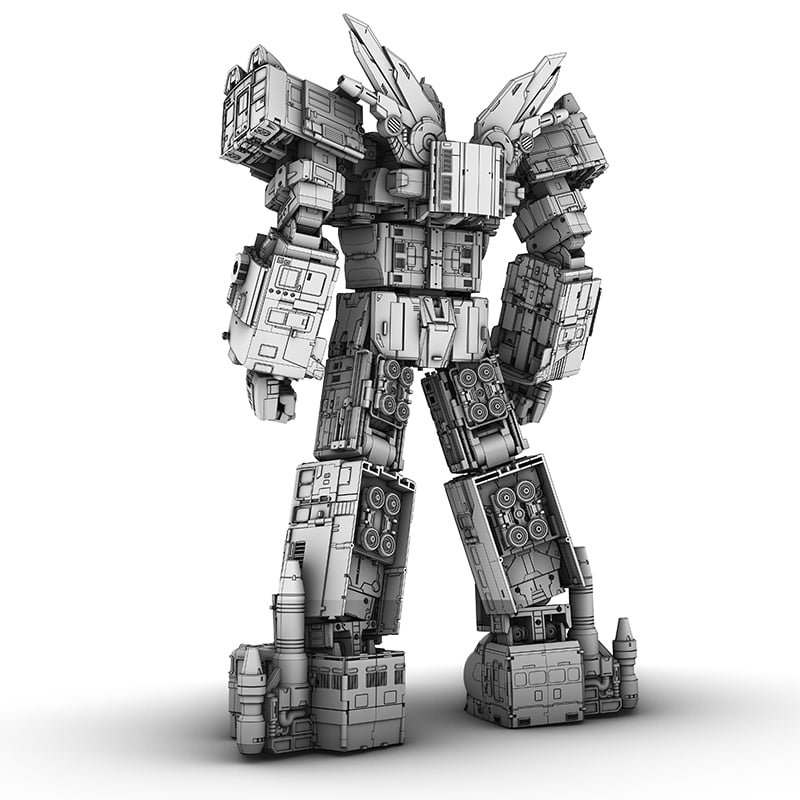 moon studio Radiatron トランスフォーマー ライデン New Moon Studio pics of Radiatron from TFCon. First pictures